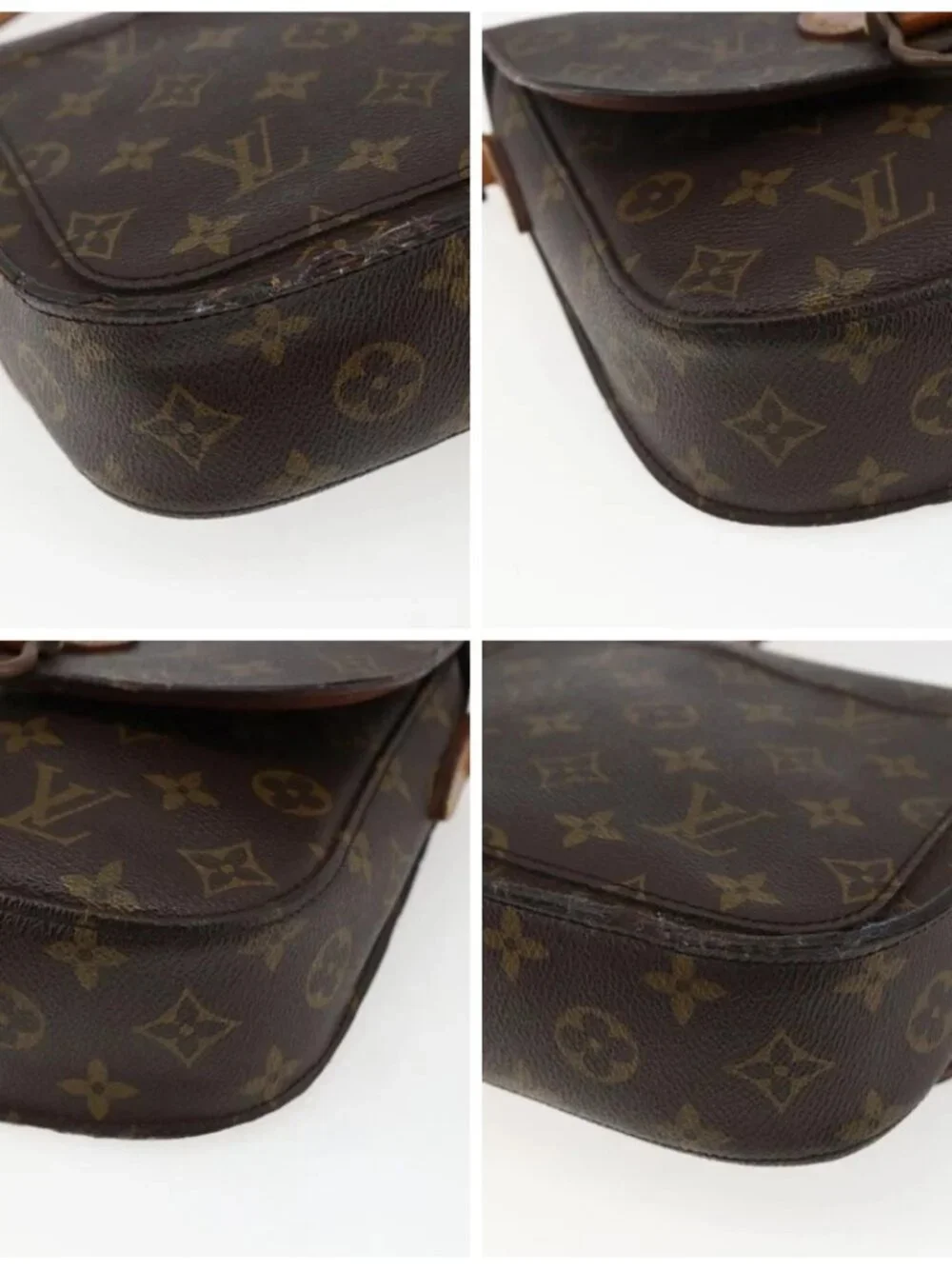 LOUIS VUITTON Monogram Saint Cloud MM Shoulder Bag M51243 LV Auth 169871 - Picture 16 of 16